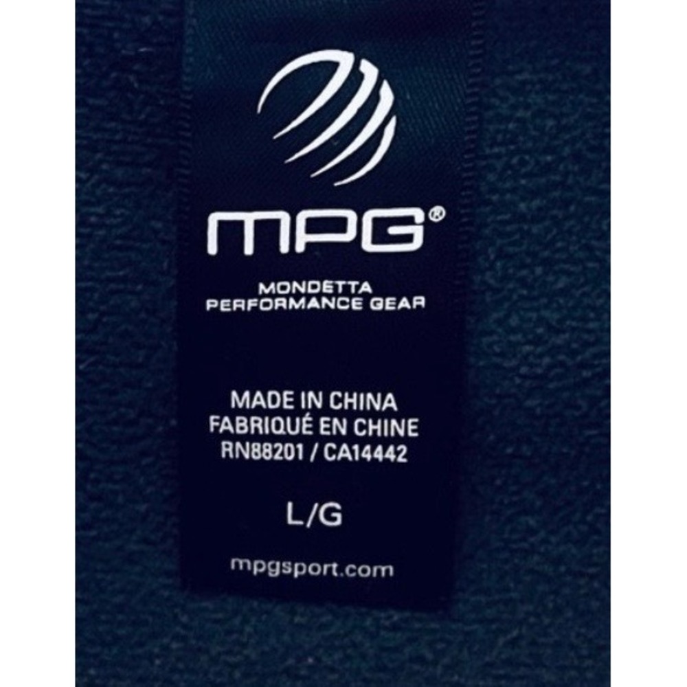 MPG Sport Women's Large Cranberry Full Zip Jacket Athletic Activewear Waterproof - Picture 8 of 8